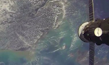 Большой барьерный риф. Вид с МКС