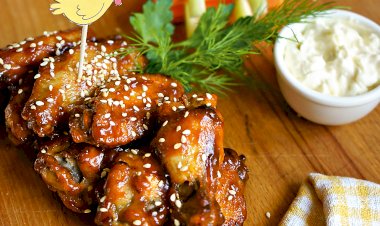 Курица в имбирно-медовом соусе