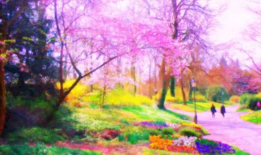 Весенняя прогулка