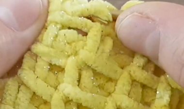 Вяжем простой узор крючком