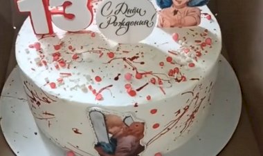 Торт Аниме Человек бензопила