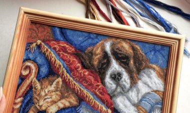 Как появилась вышивка