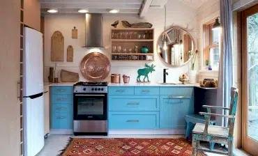 Оформление кухни в деревенском стиле: 17 великолепных идей на фото