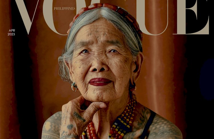 Апо Ванг-Од в возрасте 106 лет украсила обложку филиппинского Vogue