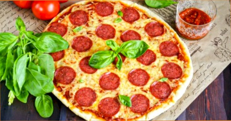 Рецепт Пицца Пепперони в духовке
