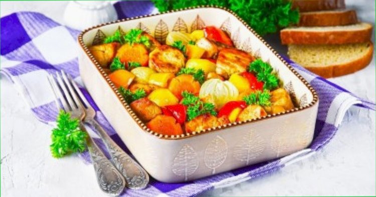 Рецепт Жаркое из свинины с картошкой в духовке