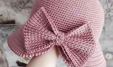 Вяжем стильную панамку или шляпку, своими руками