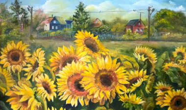 Масло и акрил: такие разные, но могут быть вместе на одном полотне