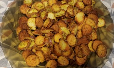 Вкуснейшие сухарики из обычных сдобных баранок,  вкуснее чем магазинные