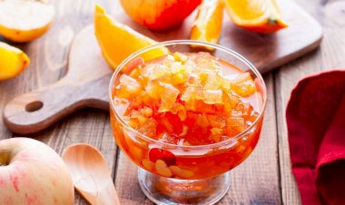 Варенье из яблок с лимоном и грецким орехом