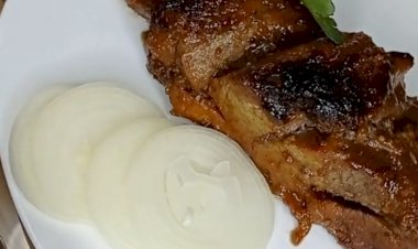 Шейка в духовке со специальным маринадом