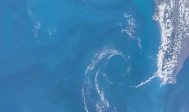 Чёрное море. Вид с МКС