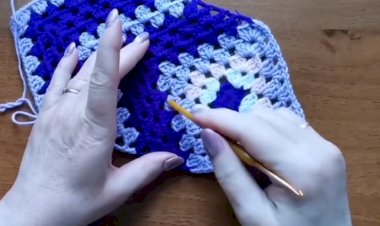 Очень интересный мотив для пледа