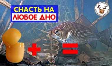 Оснастка на карася для любого типа дна: ил, песок, камни