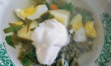 Щавеливый борщ.