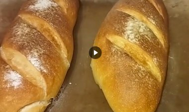 Батон на ржаной закваске