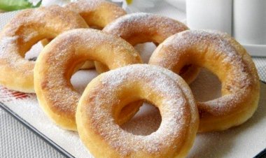 Пончики на кефире