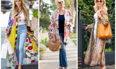 Летняя кимоно-накидка: стильные варианты для модниц любого возраста