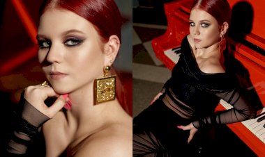 Александра Трусова в образе женщины вамп и не только....