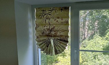 Жалюзи из обоев DIY