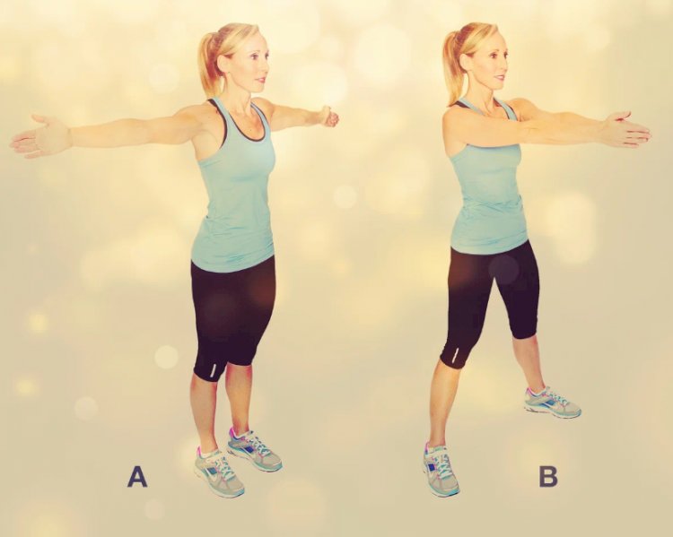 Как помочь себе расслабить спину с помощью упражнения с руками