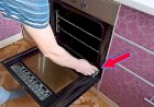 Как отсоединить дверцу духовки своими руками
