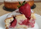 Быстрый Клубничный Пирог. Тает во рту, вкуснее любого торта
