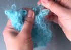 Как без проблем распустить вязание из мохеровой  пряжи