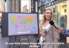 Американцев спрашивают где находится Украина :D