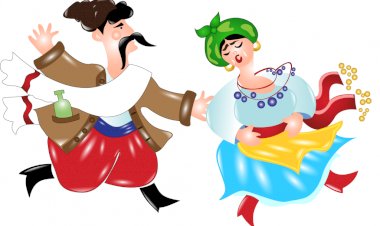 Рок-н-ролл...на балалайке!