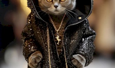 Как кот Жмурик поехал на неделю моды в Париж