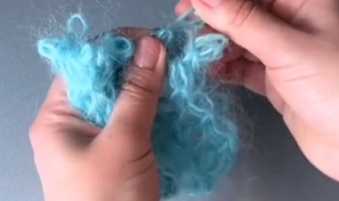 Как без проблем распустить вязание из мохеровой  пряжи