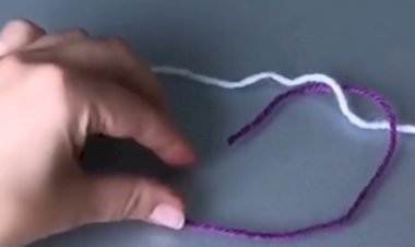 ЛАЙФХАК - самый прочный узел для вязания