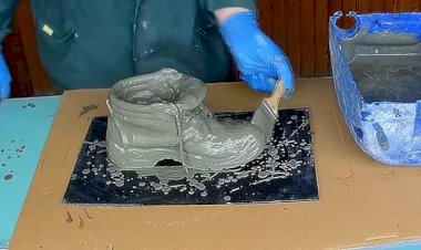 Садовое КАШПО башмак для дачи своими руками. DIY Поделки для сада и дачи