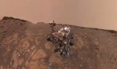Как марсоход делал селфи