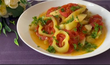 Самое вкусное блюдо лета ☀️ аджапсандал с овощами