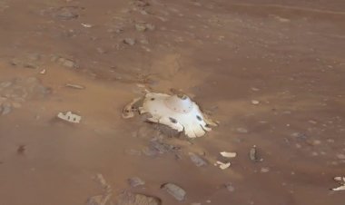 Вертолёт над Марсом