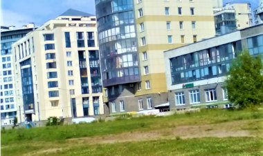 Виды на Финский залив с Морской набережной в Санкт-Петербурге