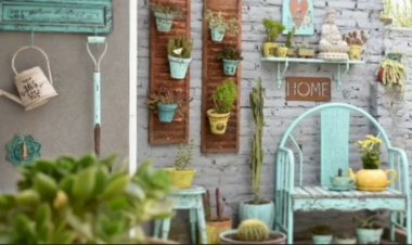 Создайте красивый и уютный сад из не нужных вещей