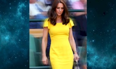 Красавица Кейт надевает желтое