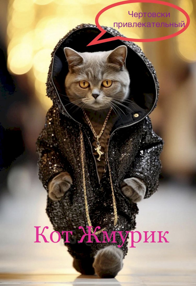 Как кот Жмурик поехал на неделю моды в Париж