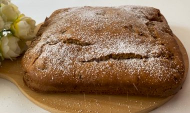 Пышный, рассыпчатый кекс, минимум продуктов - вкусный результат