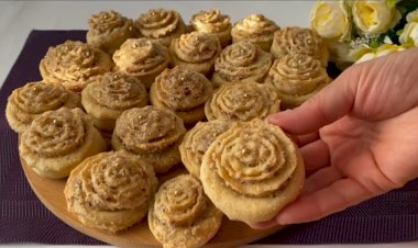 Ореховые булочки. Вкусные, мягкие и красивые на вид