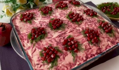 Салат слоеный на праздничный стол