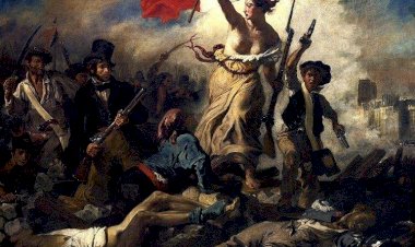 Картина Э. Делакруа "Свобода на баррикадах". Полотно, где соединились реальность и поэтическая аллегория