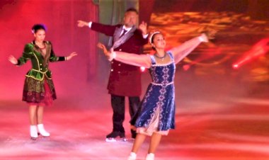 Выступление Камилы Валиевой сольно и в паре на шоу «Аленький цветочек»