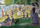 Ж.П. Сёра - основатель неоимпрессионизма. Его шедевр "Воскресенье после полудня на острове Гранд-Жатт"