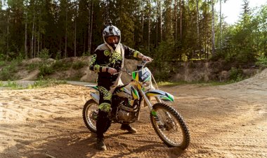 Лесной мотокросс