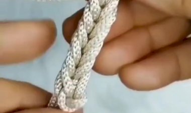 Самый простой шнур крючком