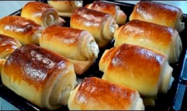 Воздушные Булочки с творогом